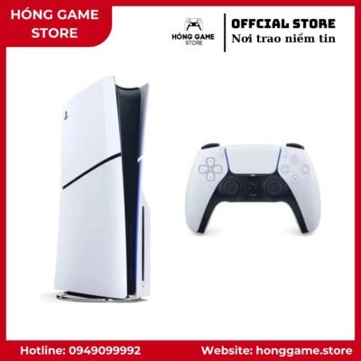 Máy PS5 Slim bản Ổ đĩa 1TB chính hãng Sony Việt Nam kèm tay cầm DualSense - Hóng Game Store