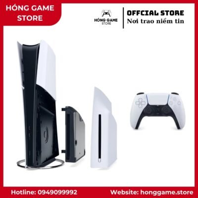 Máy PS5 Slim bản Ổ đĩa Sony Việt Nam kèm 1 tay DualSense - Hóng Game Store