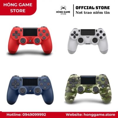 Tay cầm PS4 DualShock 4 nhiều màu - Hóng Game Store