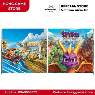 COMBO 2 GAME – Crash Team Racing Nitro-Fueled, Spyro Game Bundle (PS4/PS5) [DIGITAL] - Hóng Game Store