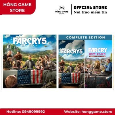 COMBO 2 GAME – Far Cry 5, Far Cry New Dawn Ultimate Edition (PS4/PS5) [DIGITAL] - Hóng Game Store