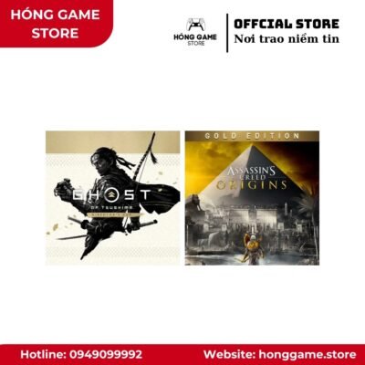 COMBO 2 GAME – Ghost of Tsushima DIRECTOR’S CUT + Assassin's Creed® Odyssey… (PS4/PS5) [DIGITAL]