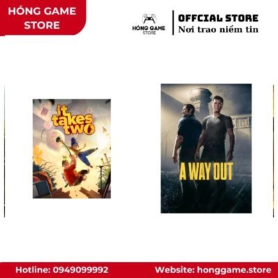 COMBO 2 GAME – Hazelight Bundle (It Takes Two, A Way Out) (PS4/PS5) [DIGITAL] - Hóng Game Store
