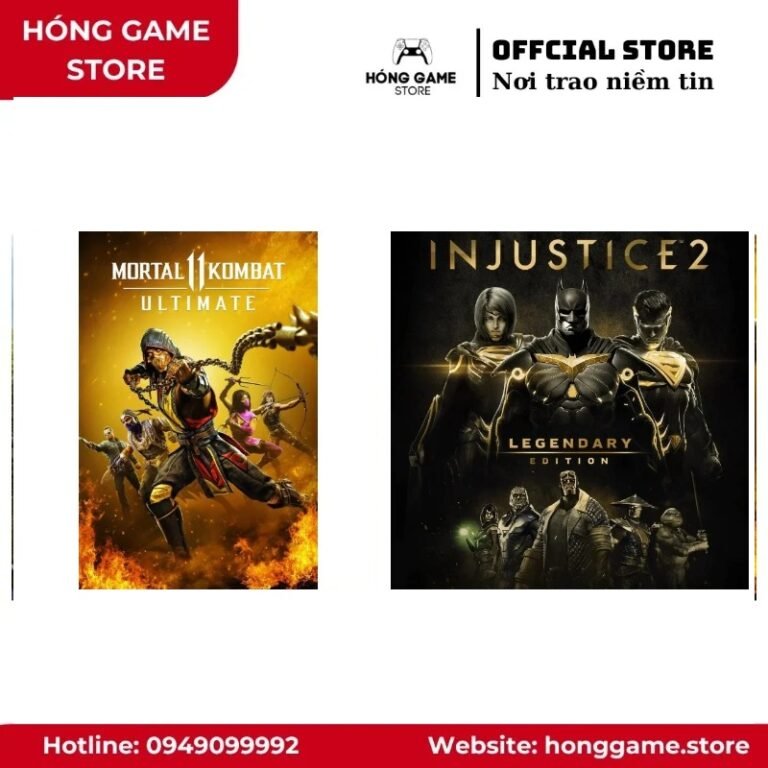 Combo Mortal Kombat 11 Ultimate và Injustice 2 Legendary Edition cho PS4 PS5