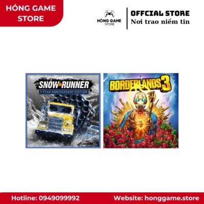 COMBO 2 GAME – SnowRunner - 1-Year Anniversary Edition + Borderlands 3 (PS4/PS5) [DIGITAL]