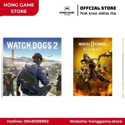 COMBO 2 GAME – Watch Dogs2, Mortal Kombat 11 Ultimate (PS4/PS5) [DIGITAL] - Hóng Game Store