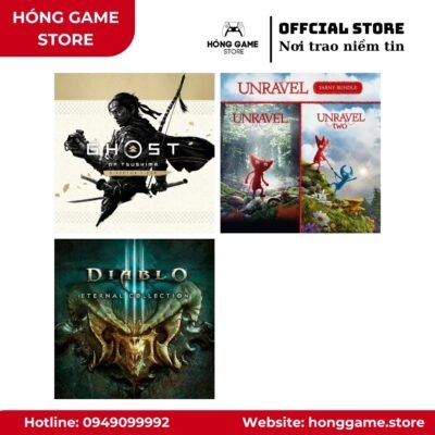 COMBO 3 GAME – Ghost of Tsushima DIRECTOR’S CUT + Unravel Yarny Bundle + Di… (PS4/PS5) [DIGITAL]
