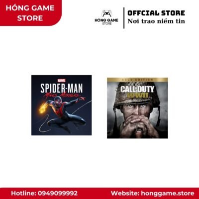 COMBO 3 GAME – Marvel's Spider-Man: Miles Morales Ultimate Edition + Call o… (PS4/PS5) [DIGITAL]