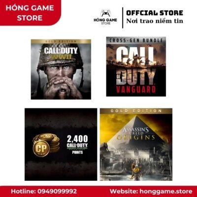 COMBO 5 GAME – Call of Duty®: WWII - Gold Edition +Call of Duty®: Black Ops… (PS4/PS5) [DIGITAL]