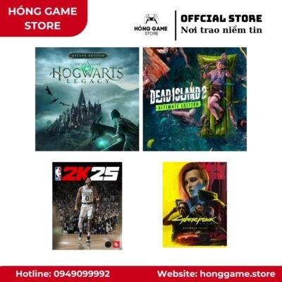 COMBO 8 GAME – Hogwarts Legacy + Dead Island 2 +Grand Theft Auto V + Far Cr… (PS4/PS5) [DIGITAL]