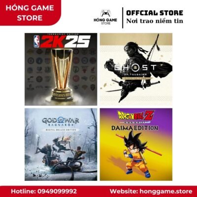 COMBO GAME – Call of Duty®: Black Ops 4, NBA 2K21, 2K23, NBA 2K24 Black M… (PS4/PS5) [DIGITAL]