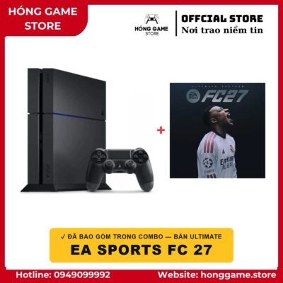 COMBO PS4 Fat 500GB + EA SPORTS FC 27 Ultimate