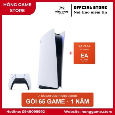 COMBO PS5 Fat Ổ đĩa – 2 tay + 65 game