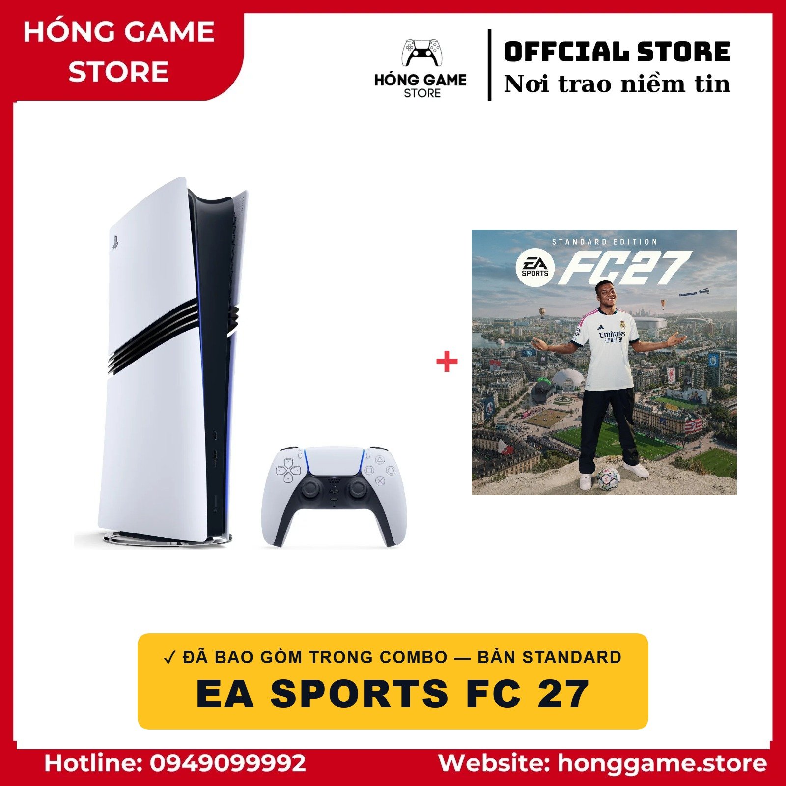COMBO PS5 Pro Digital + EA SPORTS FC 27 Standard