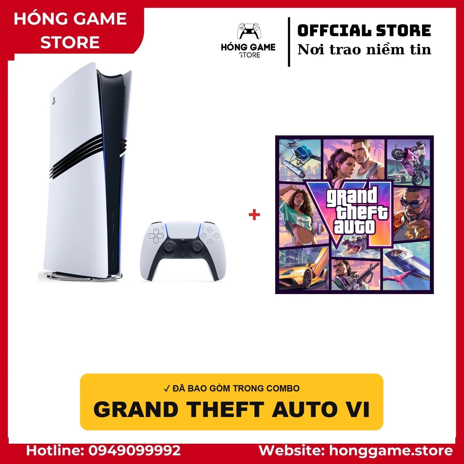 COMBO PS5 Pro Digital + Grand Theft Auto VI