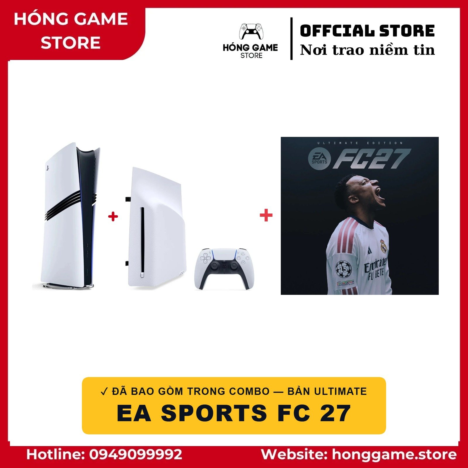 COMBO PS5 Pro Ổ đĩa + EA SPORTS FC 27 Ultimate