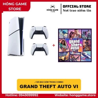 COMBO PS5 Slim Ổ đĩa (máy cũ) + Grand Theft Auto VI