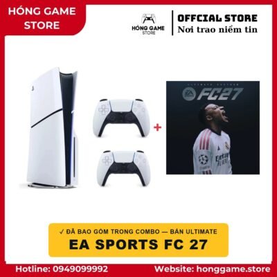 COMBO PS5 Slim Ổ đĩa (máy cũ) + EA SPORTS FC 27 Ultimate
