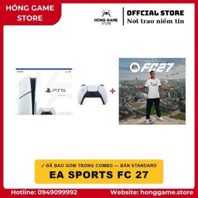 COMBO PS5 Slim Ổ đĩa (máy mới) + EA SPORTS FC 27 Standard