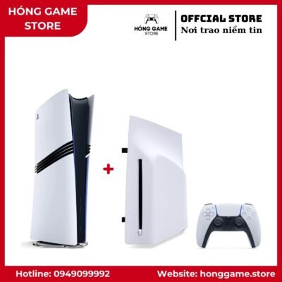 Máy PS5 Pro bản Ổ đĩa 2TB kèm ổ đĩa rời và tay cầm - Hóng Game Store
