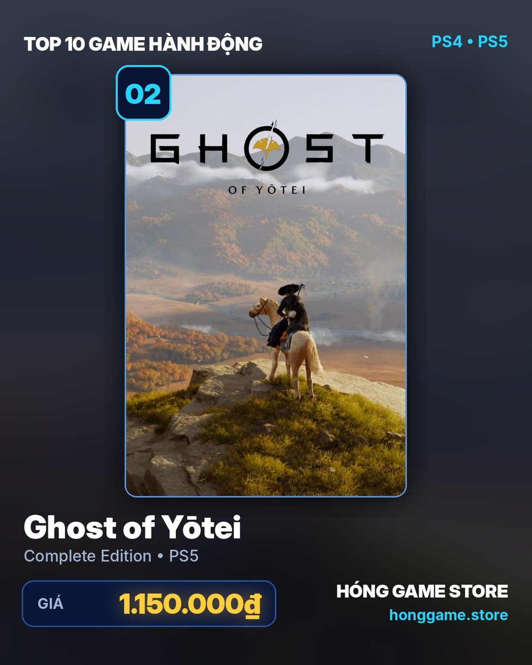 Ghost of Yōtei – Complete Edition cho PS5 tại Hóng Game Store