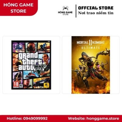 COMBO 2 GAME – Grand Theft Auto V (PS4™ & PS5™), Mortal Kombat 11 Ultimate (PS4/PS5) [DIGITAL]