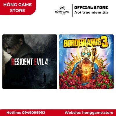 COMBO 3 GAME – Resident Evil 4, 6, Resident Evil Revelations 1 & 2 Bundle, Borderlands 3 ( 6 GAME ) (PS4/PS5) [DIGITAL]
