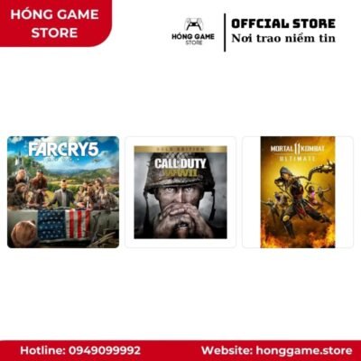 COMBO 4 GAME – Far Cry® 5, Far Cry® New Dawn Ultimate Edition, Call of Duty®: WWII - Gold Edition... (PS4/PS5) [DIGITAL]