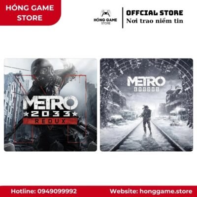COMBO 4 GAME – Metro 2033 Redux, Metro: Last Light Redux, Metro Exodus Gold Edition ( 3 game bao gồm DLC)... (PS4/PS5) [DIGITAL]