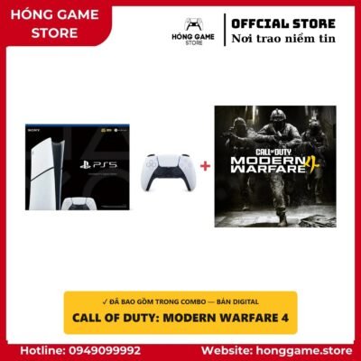 COMBO PS5 Slim Digital (máy mới) + Call of Duty: Modern Warfare 4