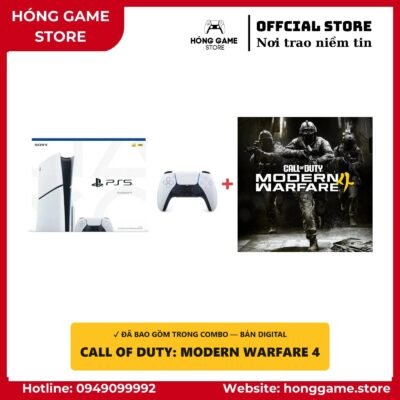 COMBO PS5 Slim Ổ đĩa (máy mới) + Call of Duty: Modern Warfare 4