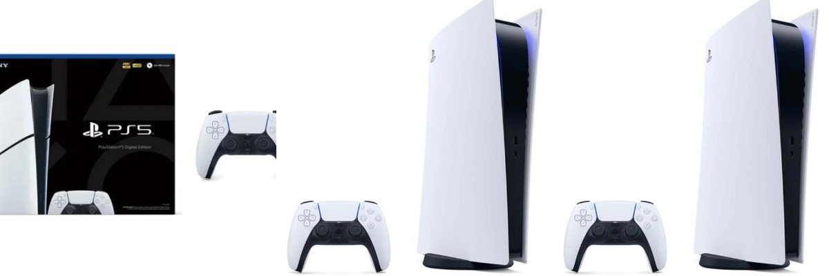 Máy PS5 Slim và PS5 Fat tại Hóng Game Store