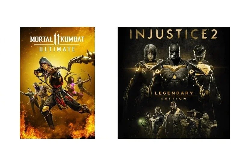 Combo Mortal Kombat 11 Ultimate và Injustice 2 tại Hóng Game Store