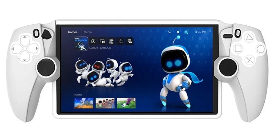 PlayStation Portal — máy Sony đã bán từ 2023. Sony chưa cho thấy hình nào của máy cầm tay PS6.