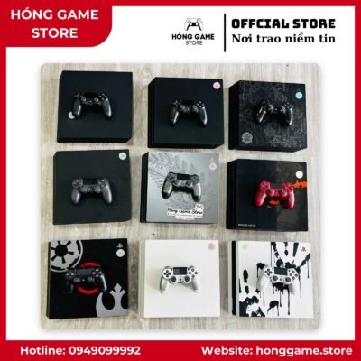 Các mẫu máy PS4 Pro Limited Edition sưu tầm tại Hóng Game Store
