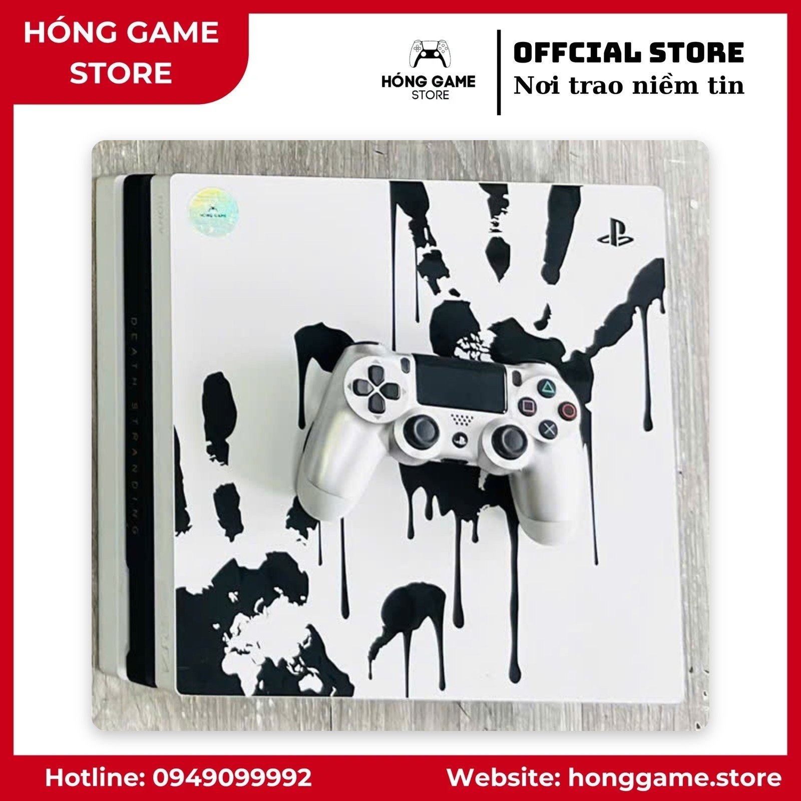 Máy PS4 Pro Limited Edition Death Stranding – Hóng Game Store