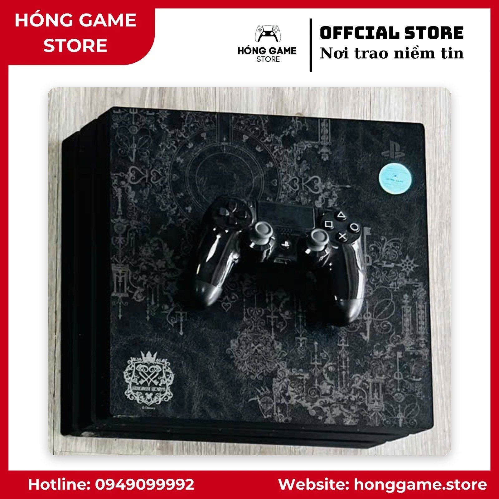 Máy PS4 Pro Limited Edition Kingdom Hearts III – Hóng Game Store