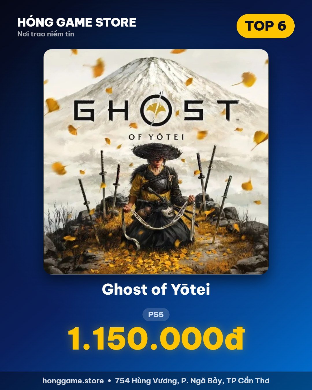 Ghost of Yōtei PS5 giá 1.150.000đ