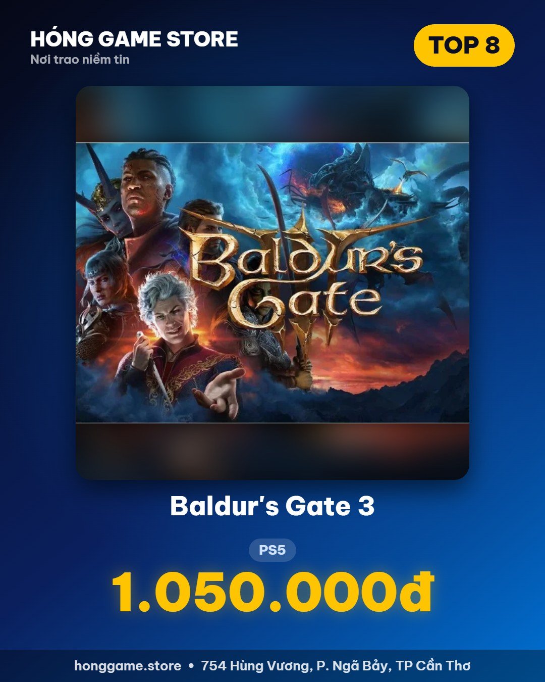 Baldur's Gate 3 PS5 giá 1.050.000đ