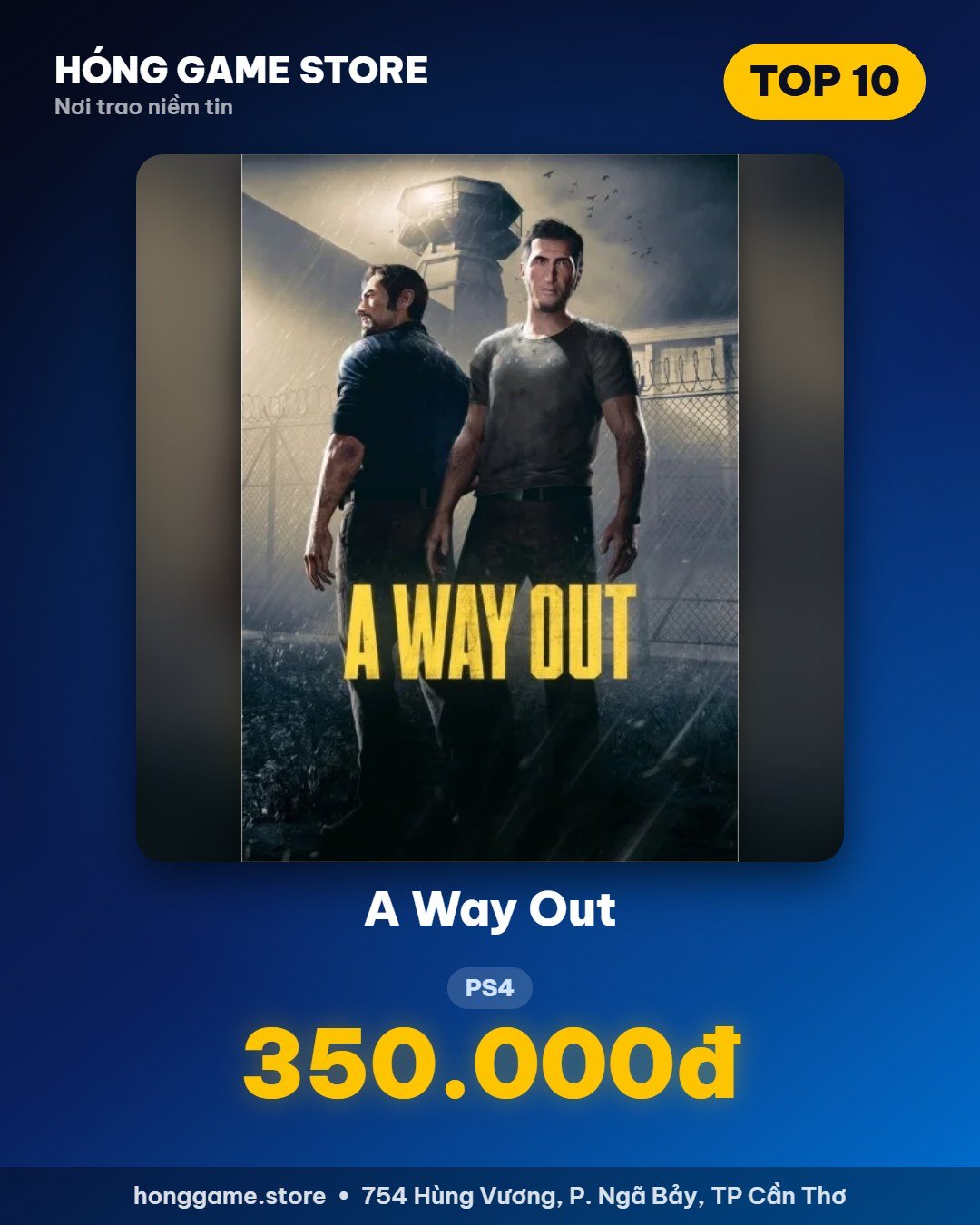 A Way Out PS4 giá 350.000đ